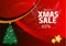 Merry christmas Sale off discount creative Â image